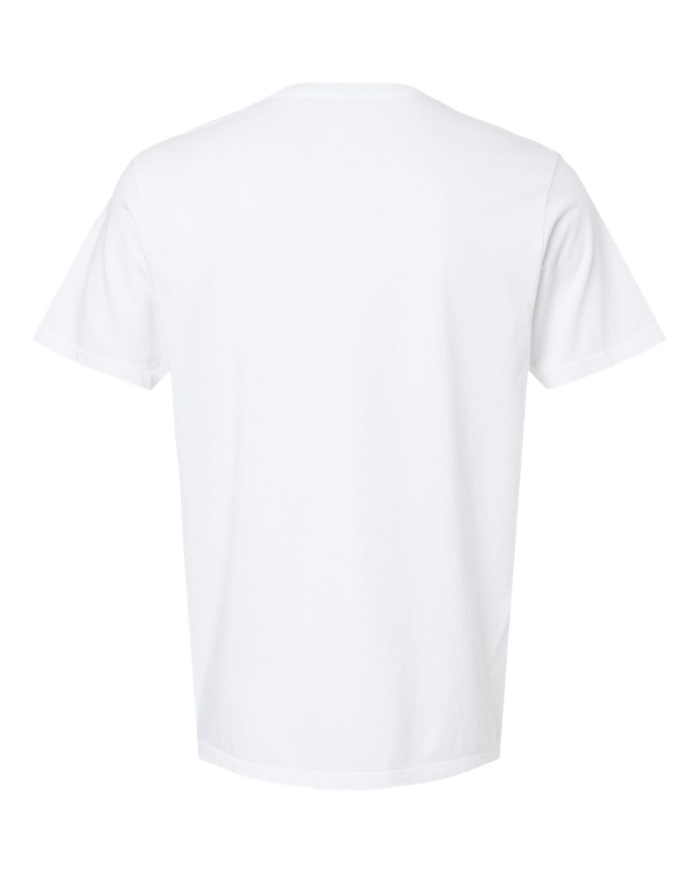 Front View of White Organic T-Shirt - 400