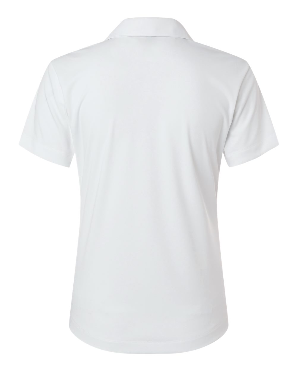 Front View of White Pro-Lock Women's Performance Polo - 41800L