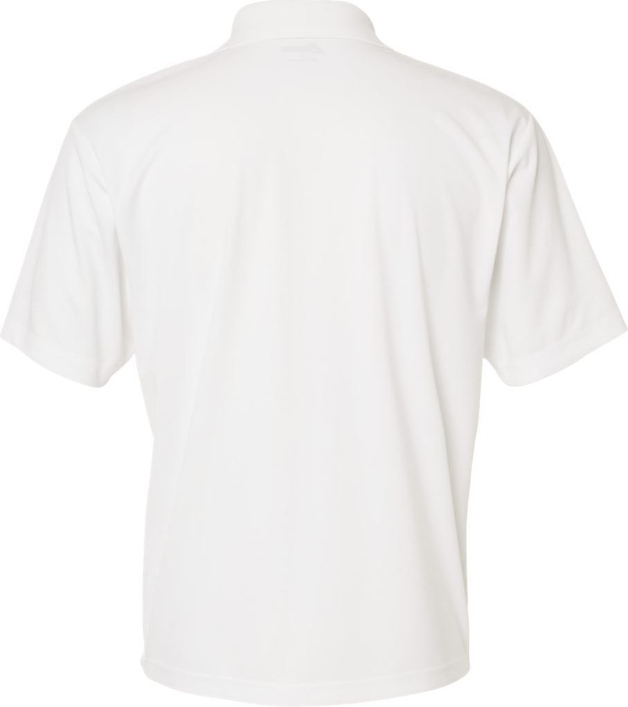 Rear View of White Sebring Performance Polo - 500