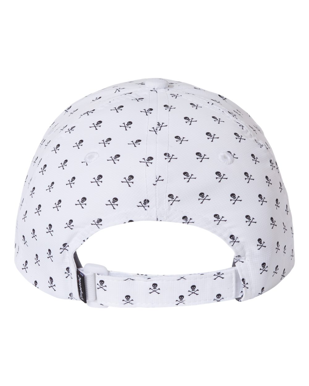 Front View of White Skulls Alter Ego Cap - X210R