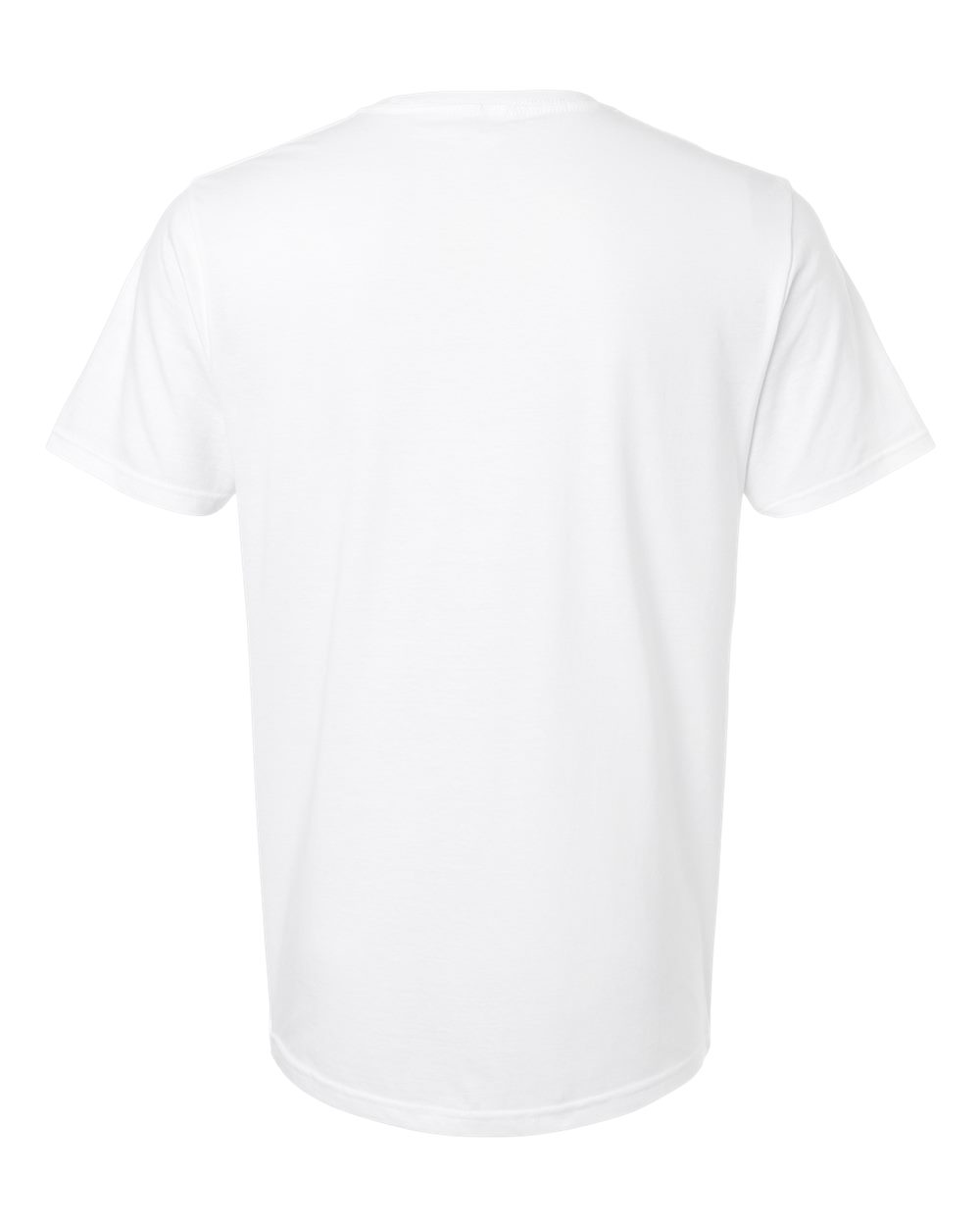Front View of White Softstyle® T-Shirt - 64000