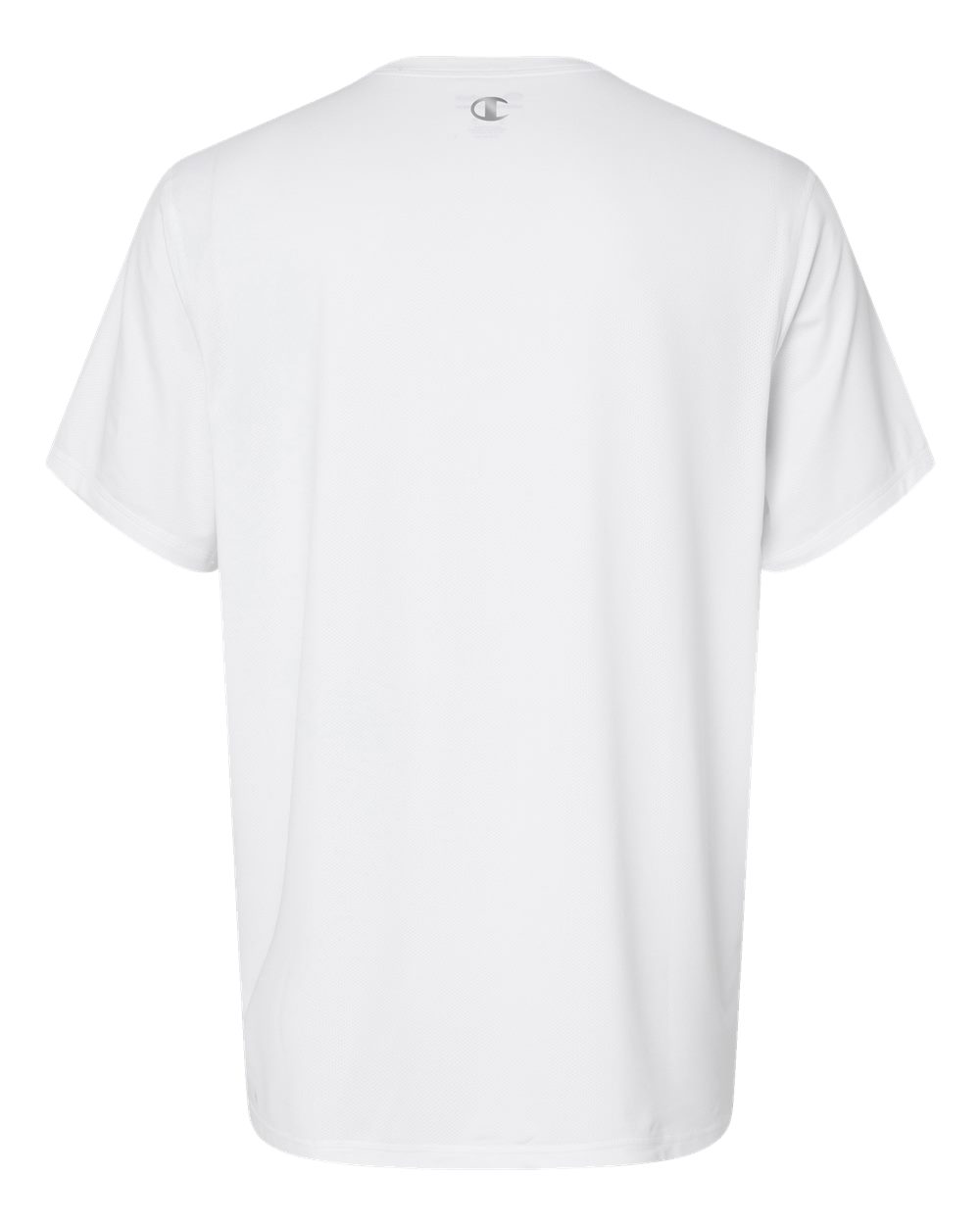 Front View of White Sport T-Shirt - CHP160