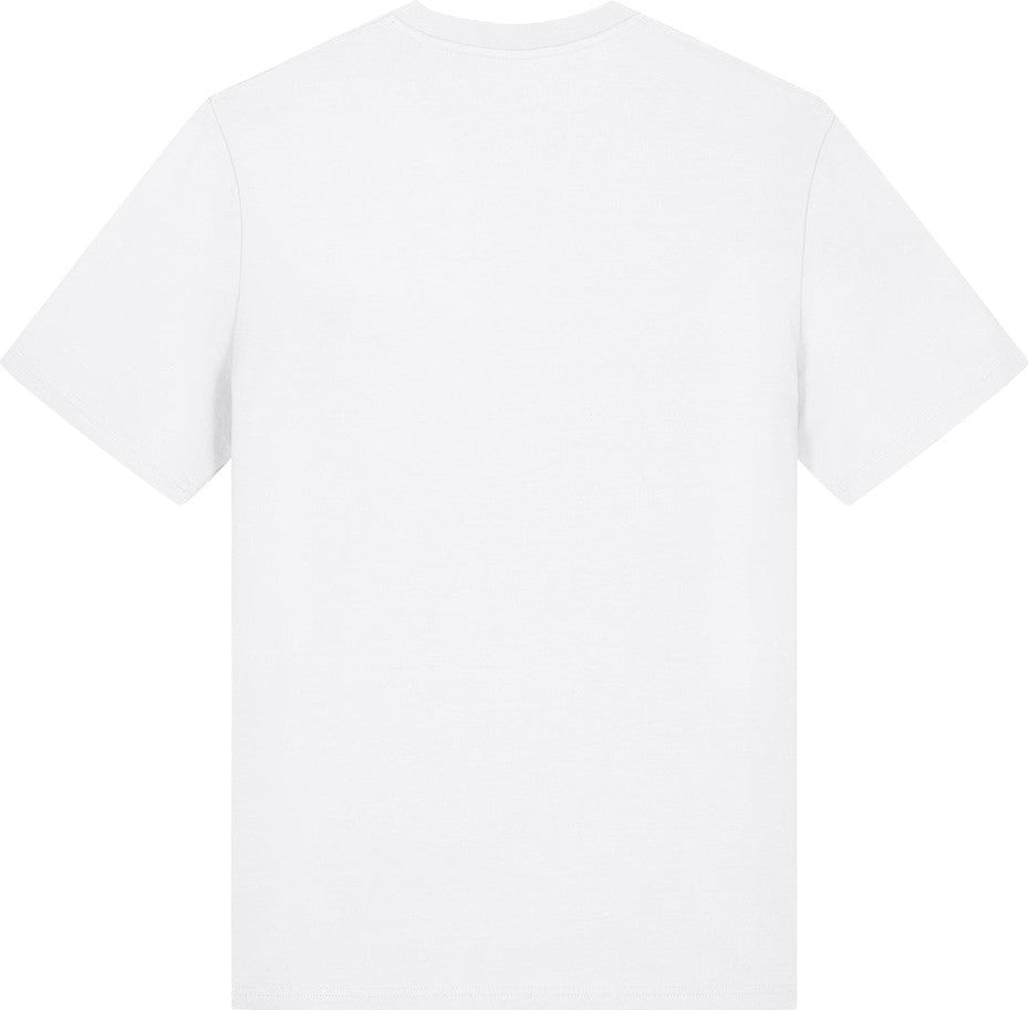 Rear View of White Stanley/Stella Unisex Creator 2.0 Tee SXU001