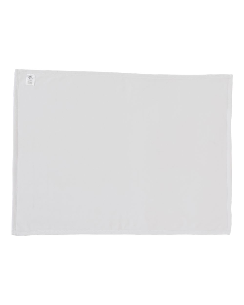 Front View of White Sublimation Fleece Baby Blanket - PSB3040F