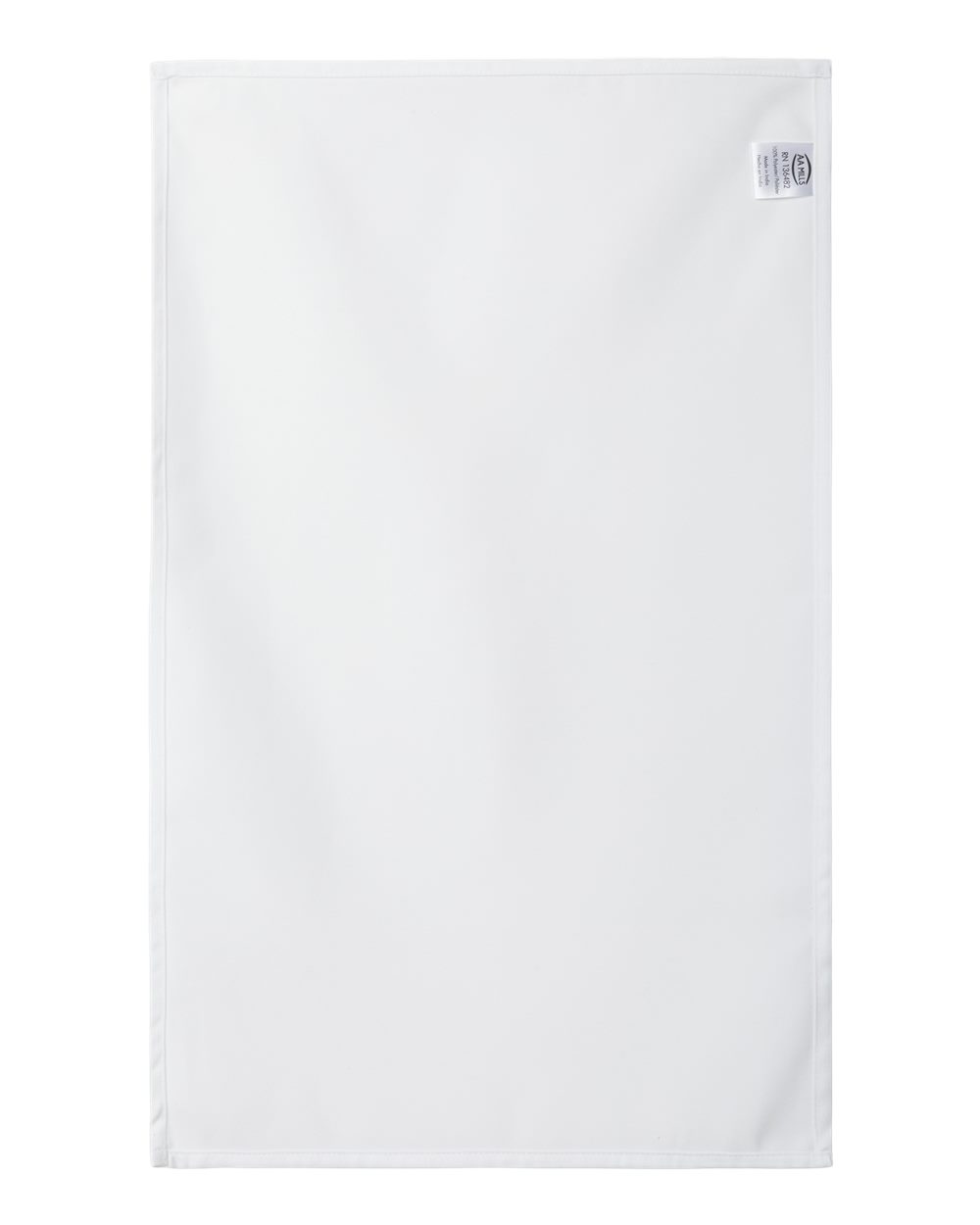 Front View of White Sublimation Tea Towel - PSB1626
