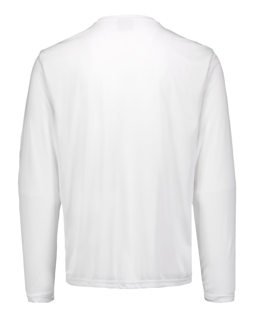 Front View of White Sunproof® Long Sleeve T-Shirt - 19456