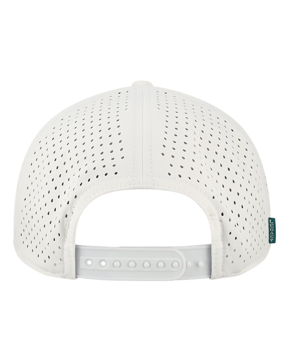 Front View of White The Cut Above Cap - CUT