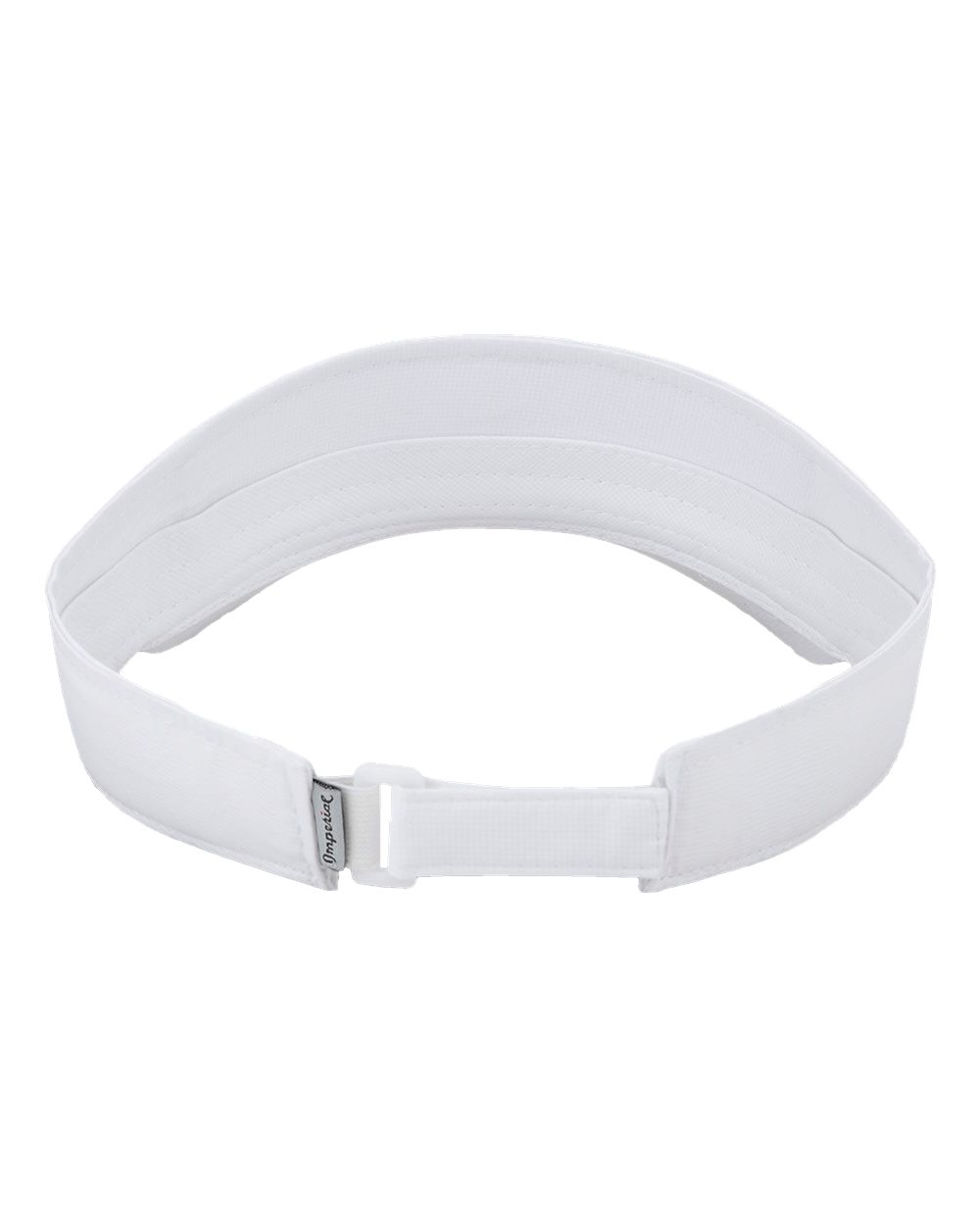 Front View of White The Performance Phoenix Visor - 3124P