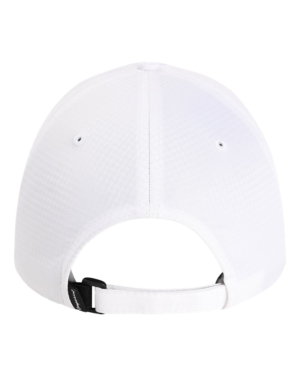Front View of White The Sophisticate Cap - X210X