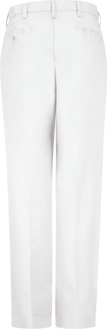 White - Unhemmed Red-E-Prest® Work Pants - Odd Sizes - PT10ODD