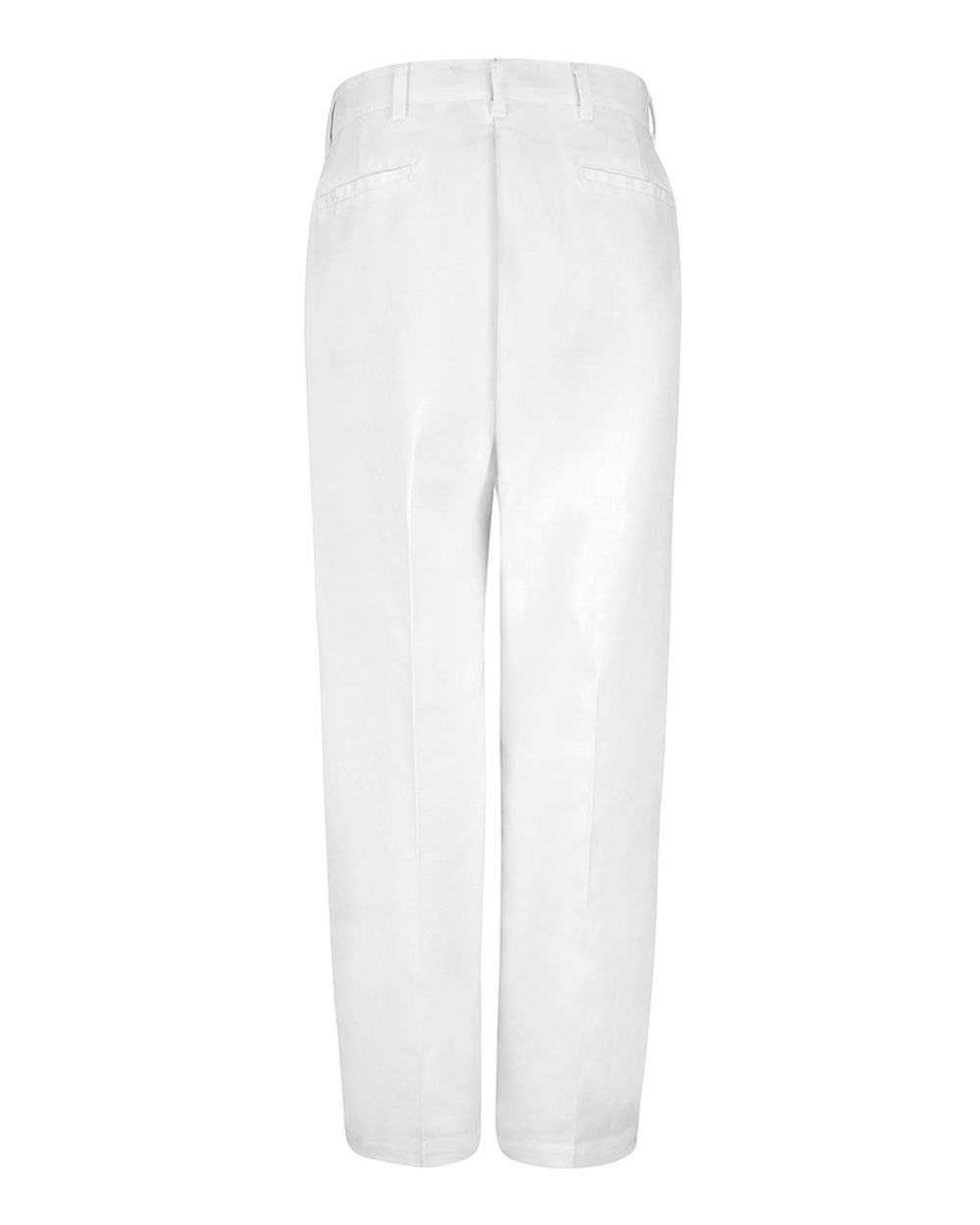 White - Unhemmed Specialized Work Pants - PS56