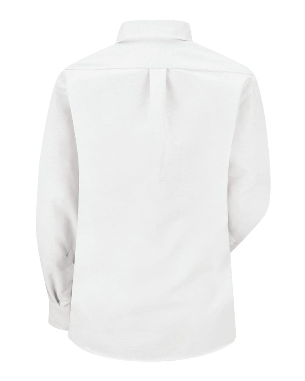 Front View of White Women's Executive Dress Shirt - SR71