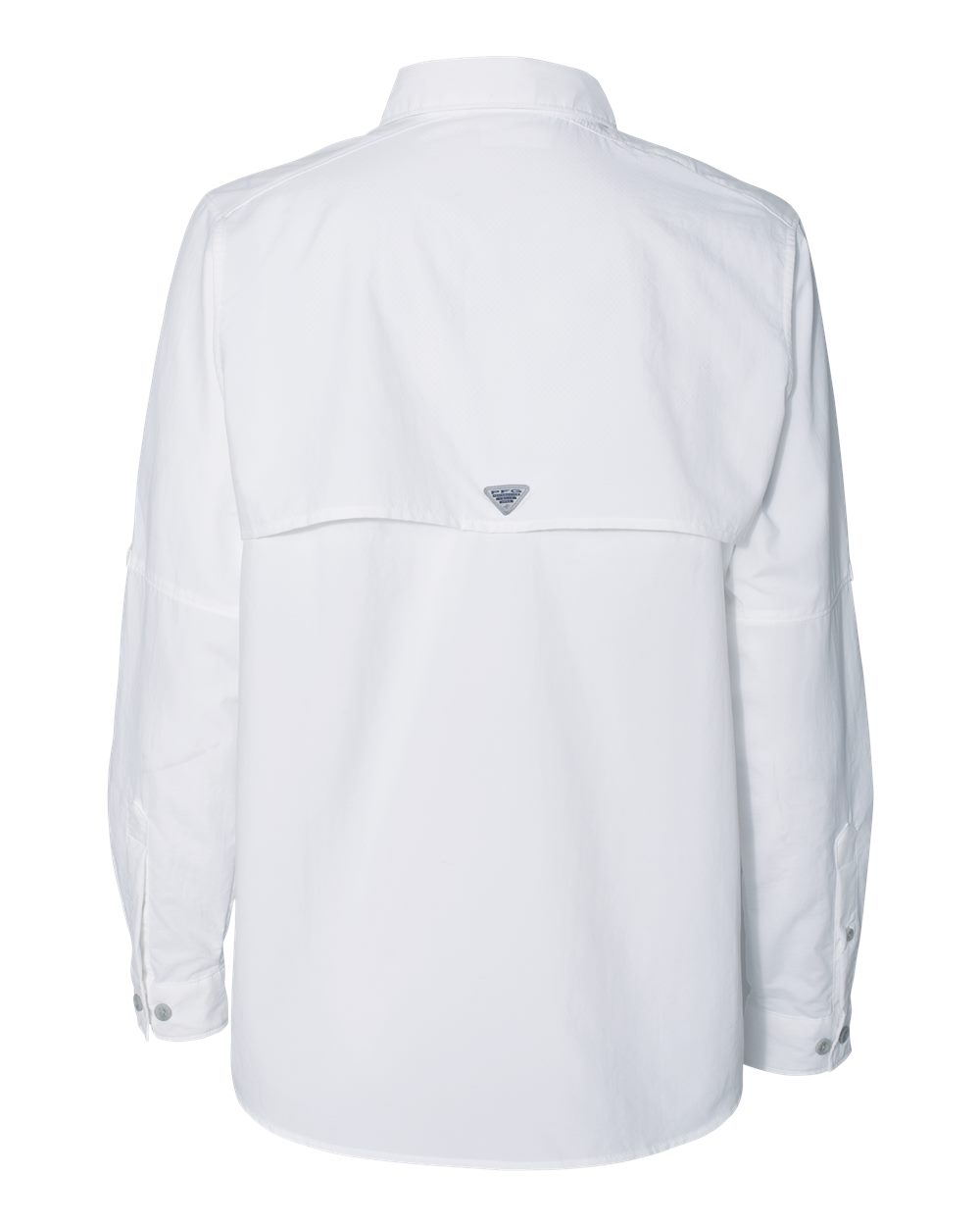 Front View of White Women's PFG Bahama™ Shirt - 212474
