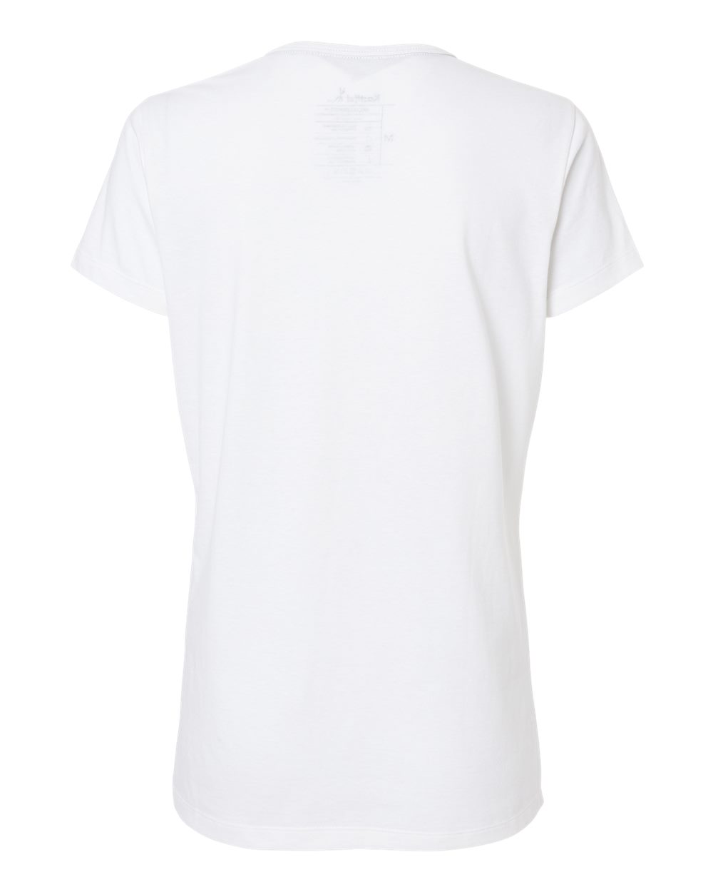 Front View of White Women's RecycledSoft™ T-Shirt - 2021