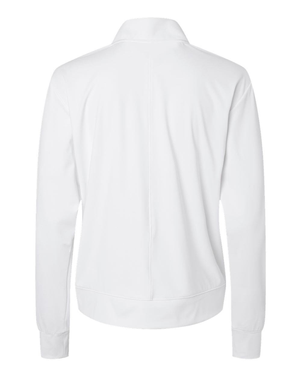 Rear View of White Women&#39;s Ultimate365 Quarter-Zip Pullover - A1002