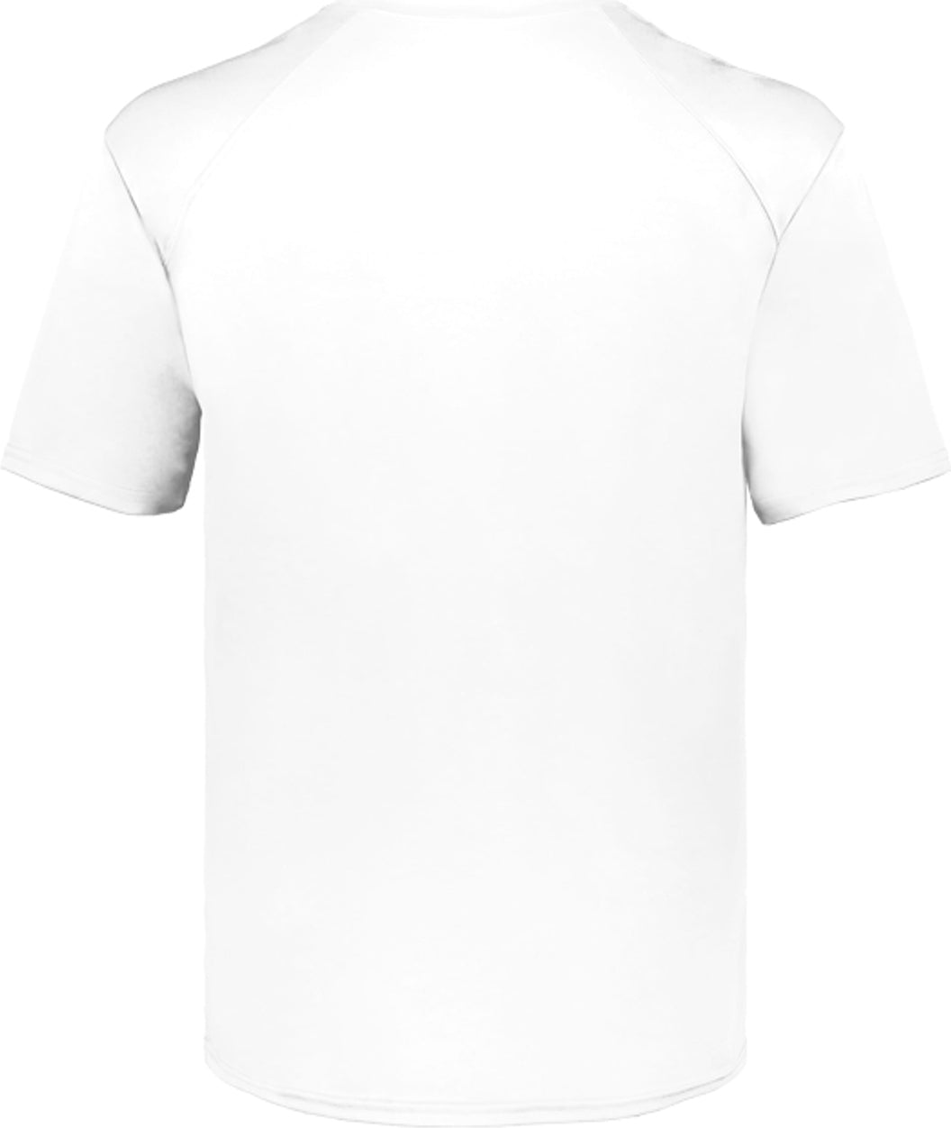 Rear View of WHITE YOUTH B-CORE TEE