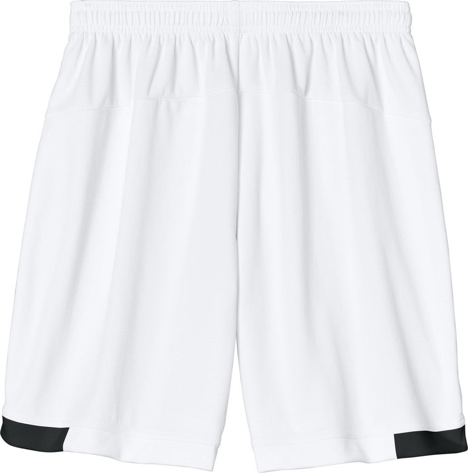 Front View of White/Blk Sport-Tek Club 7" Short ST442