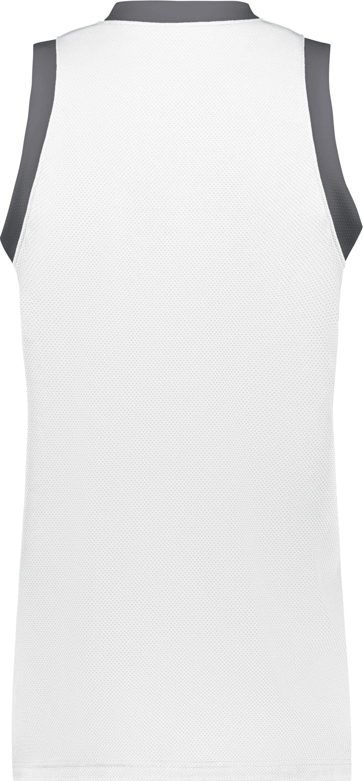 Rear View of WHITE/STEALTH LDS COOLCORE ELITE JERSEY