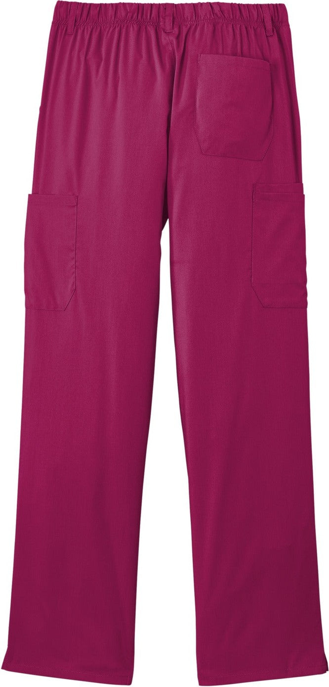 Rear View of Wine Wink Men's Premiere Flex Cargo Pant WW5058