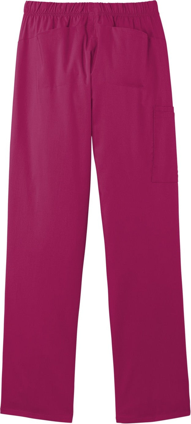 Front View of Wine Wink Women's Premiere Flex Cargo Pant WW4158