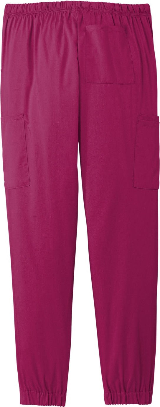 Front View of Wine Wink Women's Premiere Flex Jogger Pant WW4258