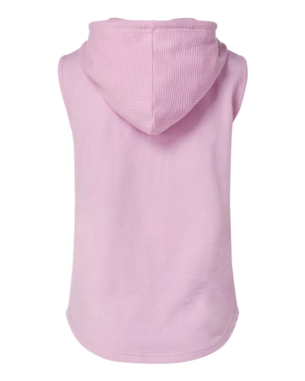Front View of Wisteria Women's Kinsley Sleeveless Hooded Sweatshirt - W24131