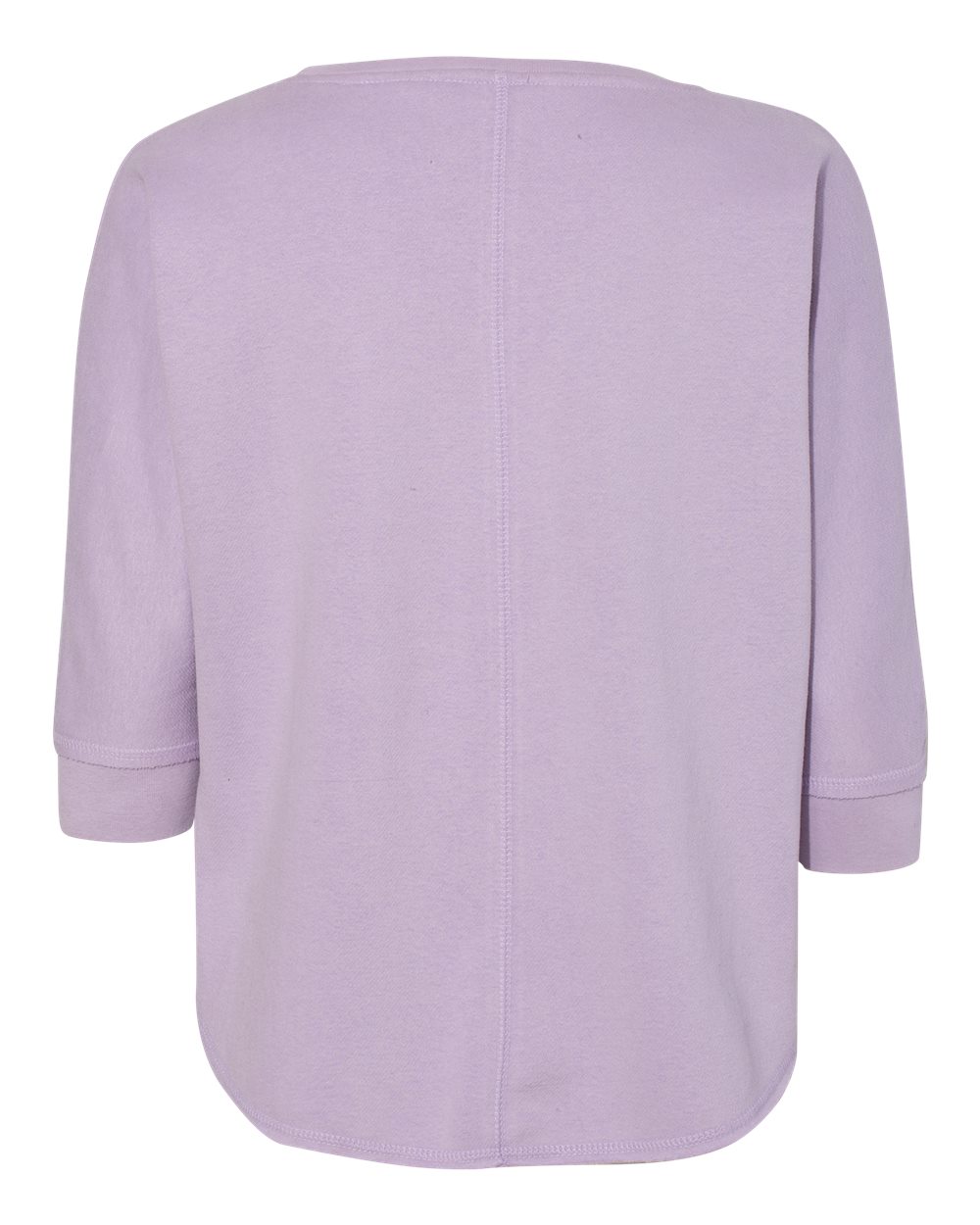 Front View of Wisteria Women's Lounge Fleece Dolman Crewneck Sweatshirt - 8685