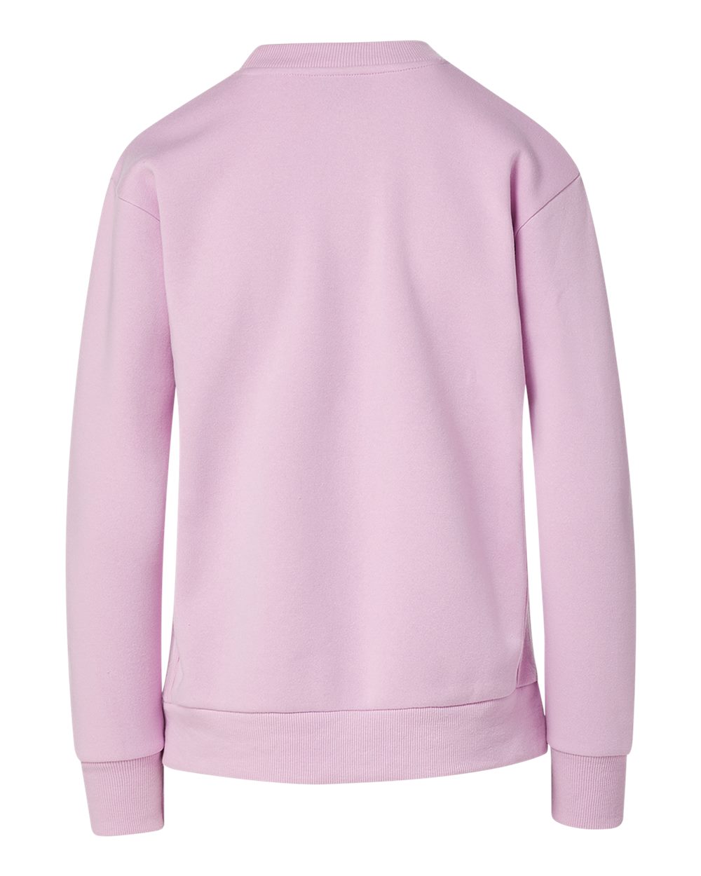 Rear View of Wisteria Women&#39;s Raelynn Cloud Fleece Crewneck Sweatshirt - W23140