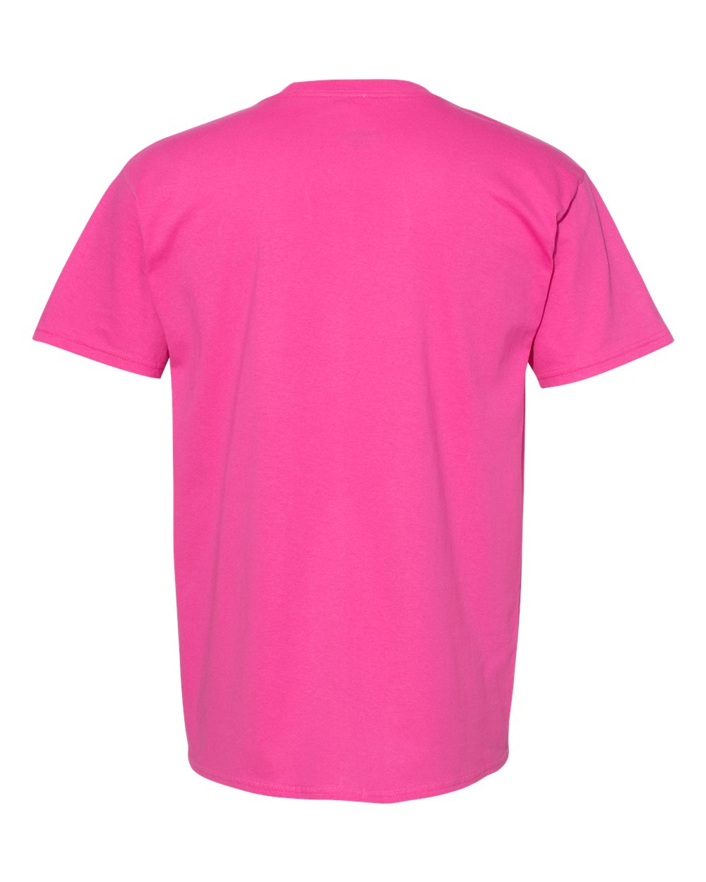 Front View of Wow Pink Essential-T T-Shirt - 5280