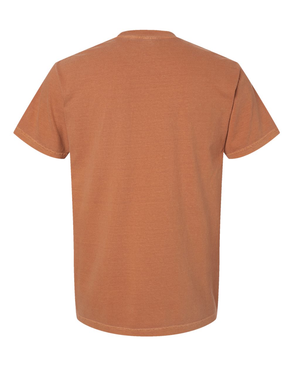 Front View of Yam Garment-Dyed Heavyweight T-Shirt - 1717