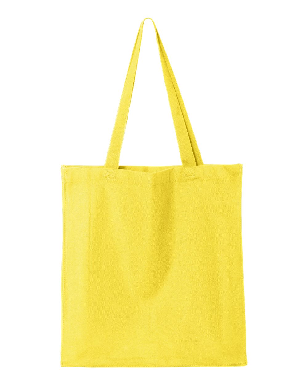 Front View of Yellow 14L Shopping Bag - Q125300