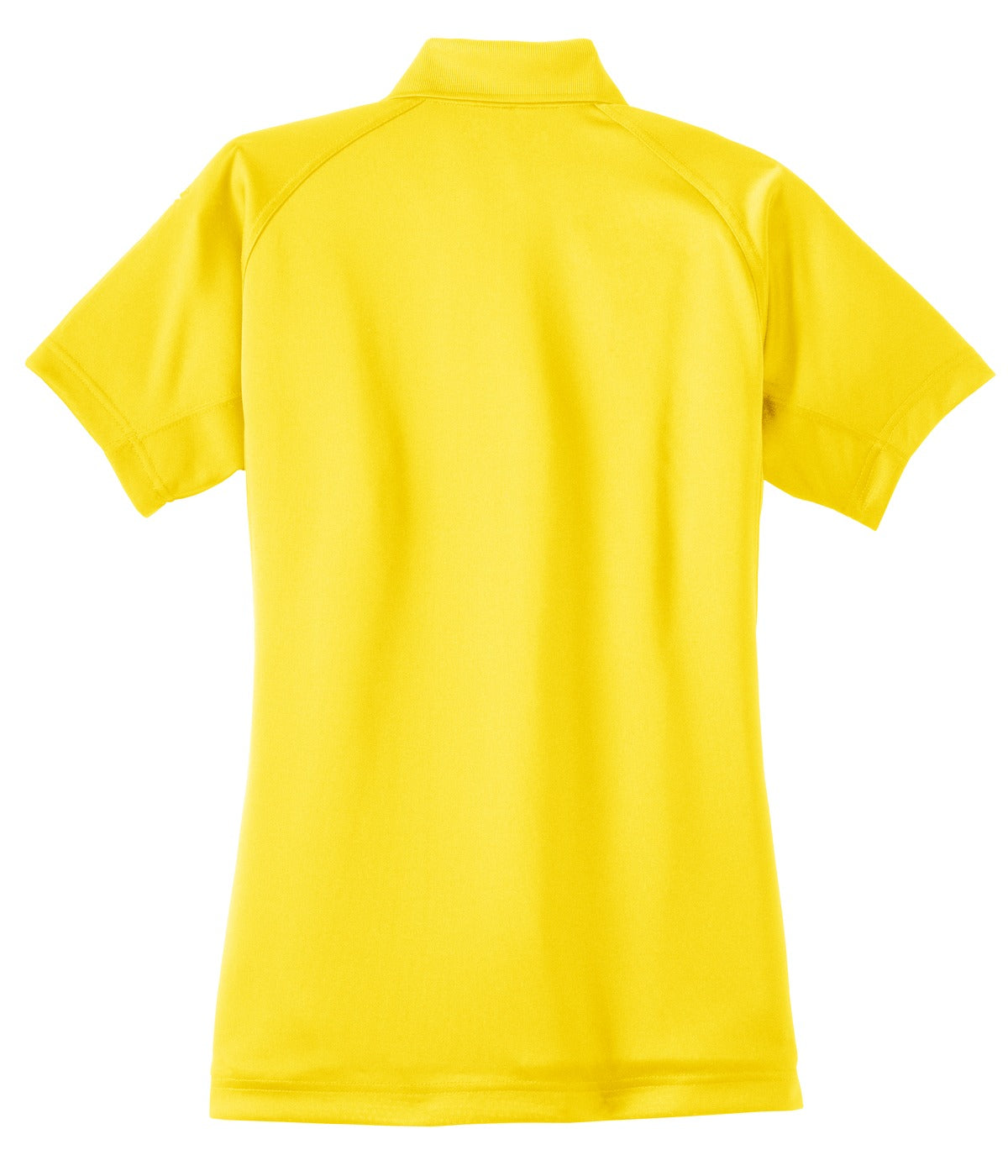 Front View of Yellow CornerStone Women's Select Snag-Proof Tactical Polo. CS411