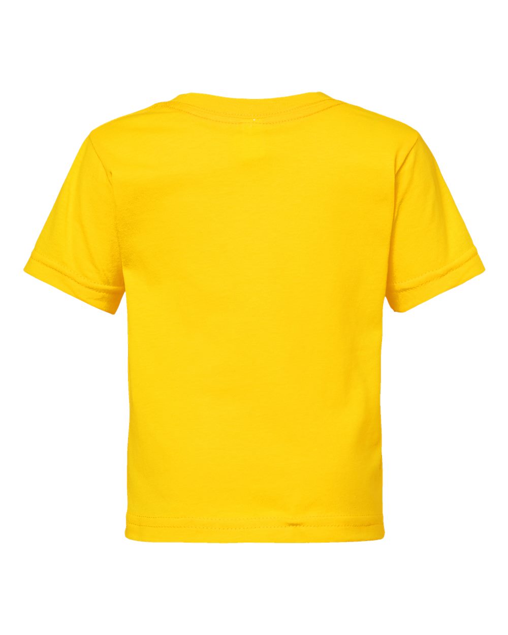 Front View of Yellow Infant Fine Jersey Tee - 3322