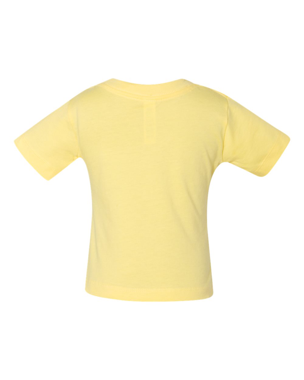 Front View of Yellow Infant Jersey Tee - 3001B