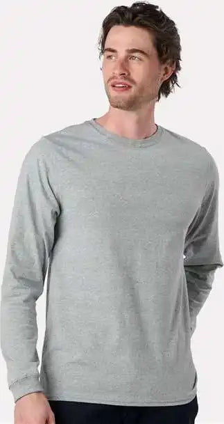Recover Ec102 Eco Long Sleeve T-shirt - Ash