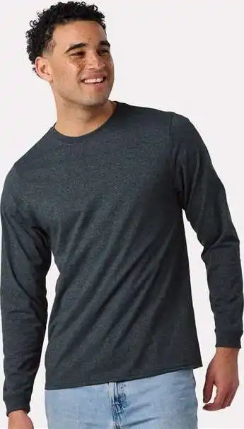 Recover Ec102 Eco Long Sleeve T-shirt - Charcoal