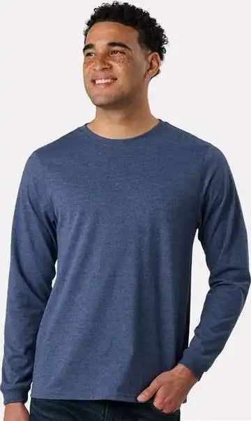 Recover Ec102 Eco Long Sleeve T-shirt - Cobalt