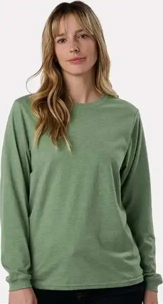 Recover Ec102 Eco Long Sleeve T-shirt - Fern