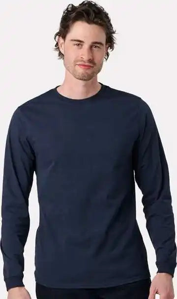 Recover Ec102 Eco Long Sleeve T-shirt - Navy