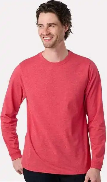 Recover Ec102 Eco Long Sleeve t Shirt Ruby