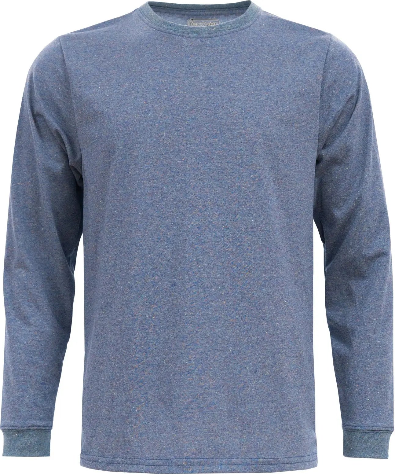 Recover Ec102 Unisex Eco Long Sleeve Tee - Blue Rainbow - Adult Xs