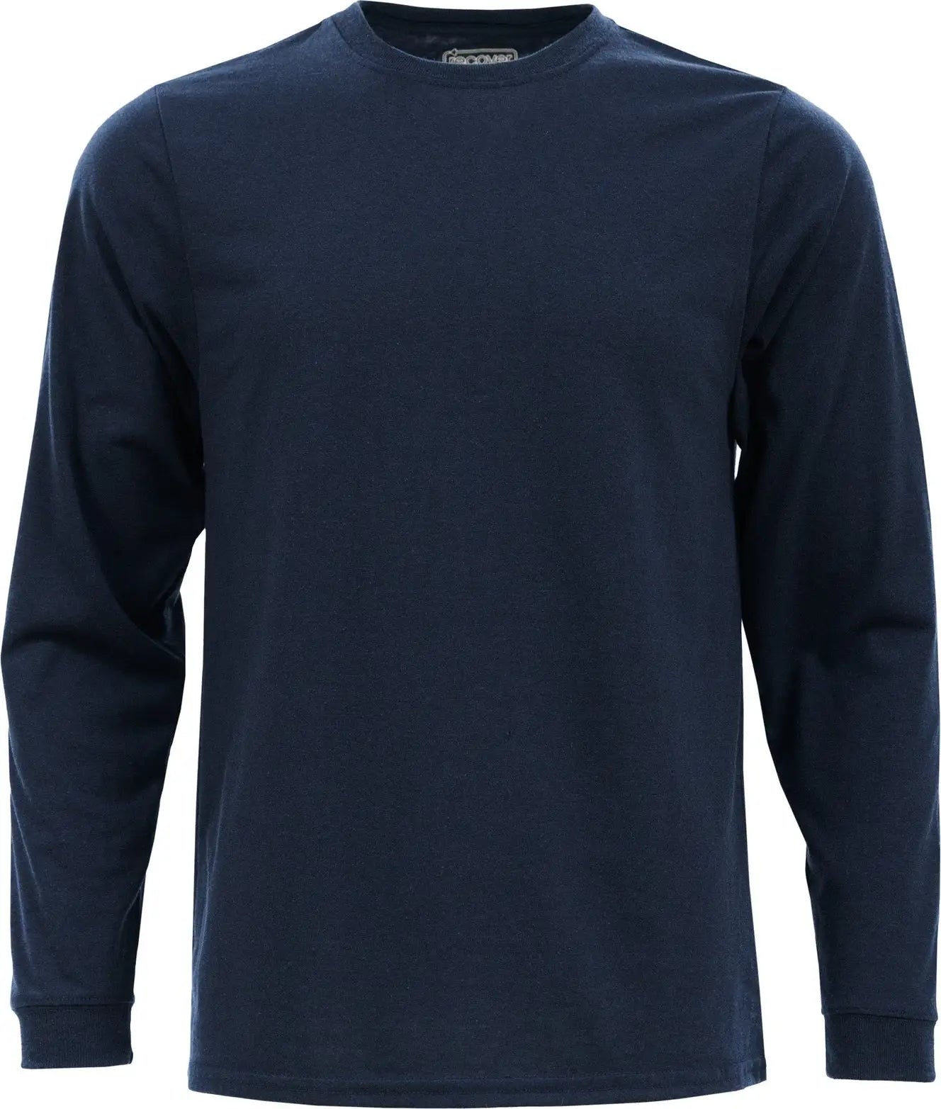 Recover Ec102 Unisex Eco Long Sleeve Tee - Navy - Adult Xs