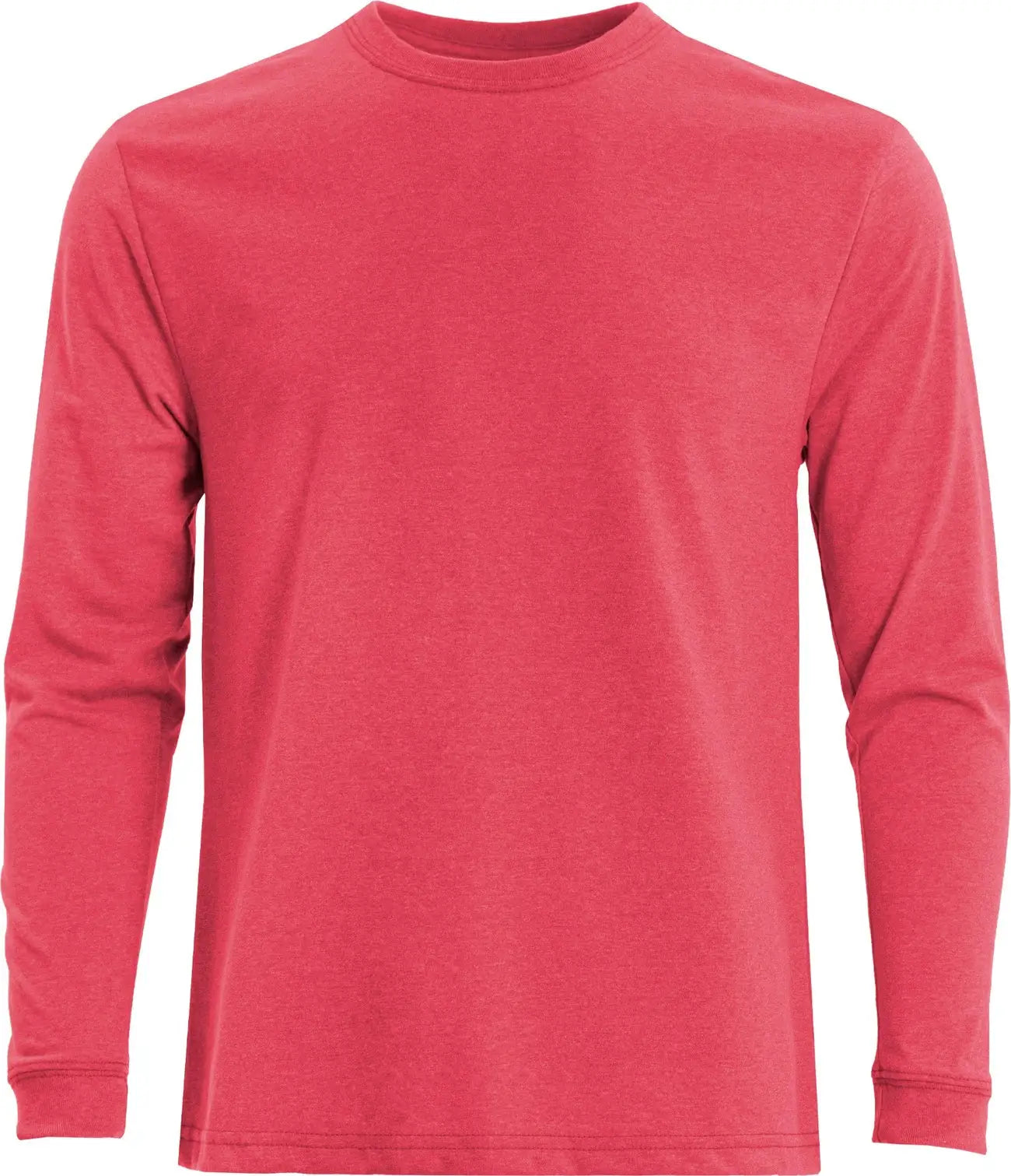 Recover Ec102 Unisex Eco Long Sleeve Tee - Ruby - Adult Xs