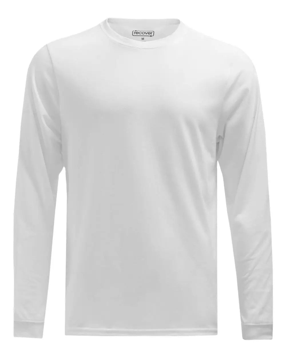 Recover Ec102 Unisex Eco Long Sleeve Tee - White