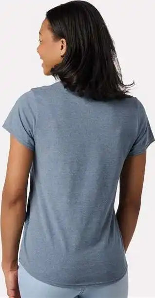 Recover Ec200 Women’s Eco t Shirt Blue Rainbow