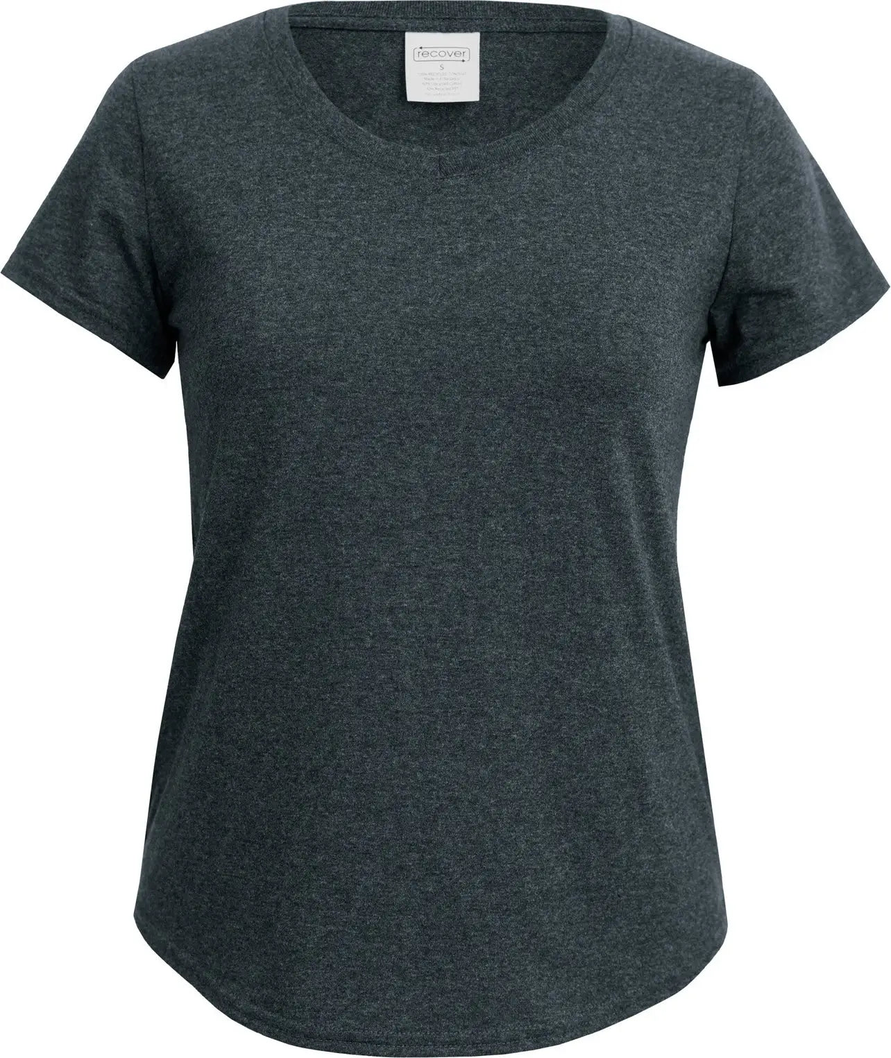 Recover Ec200 Women’s Eco Tee - Charcoal - Dark Gray / Ladies Xs