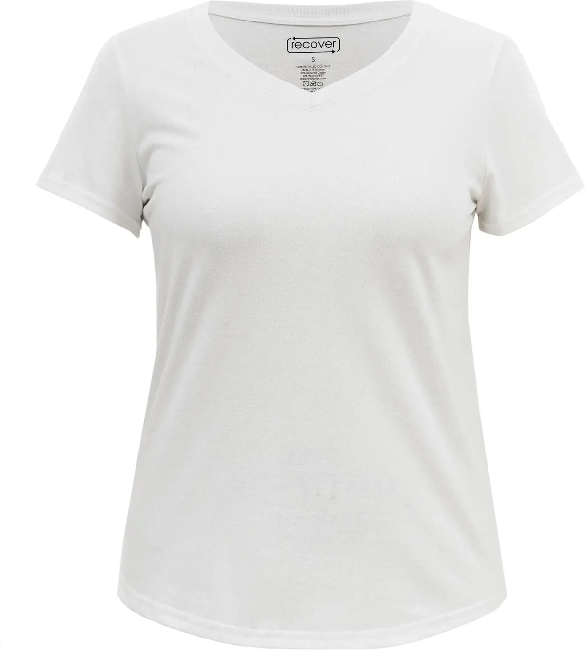 Recover Ec200 Women’s Eco Tee - White - Ladies Xs