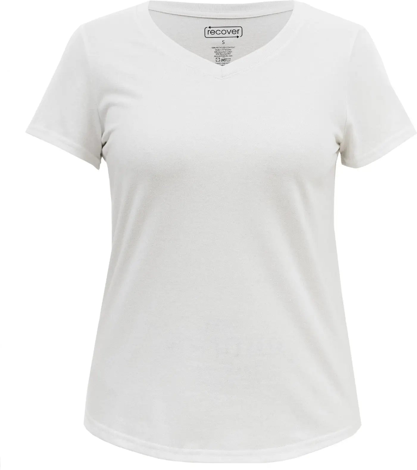Recover Ec200 Women’s Eco Tee - White - Ladies Xs