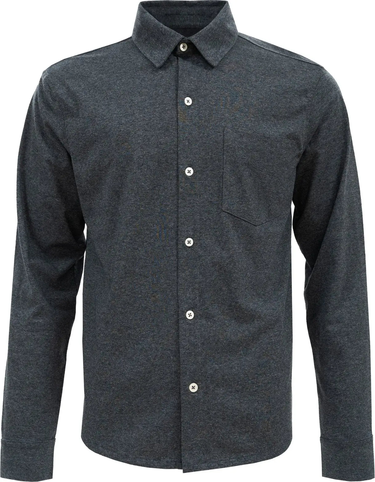 Recover Ec650 Eco Button Down - Charcoal - Dark Gray / Adult Xs