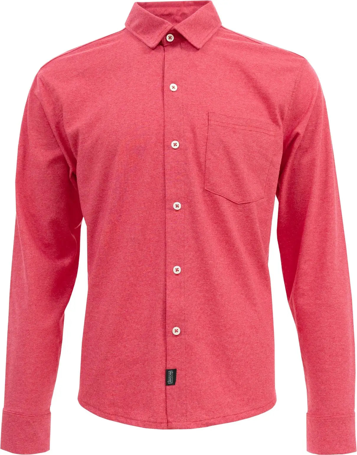 Recover Ec650 Eco Button Down - Ruby